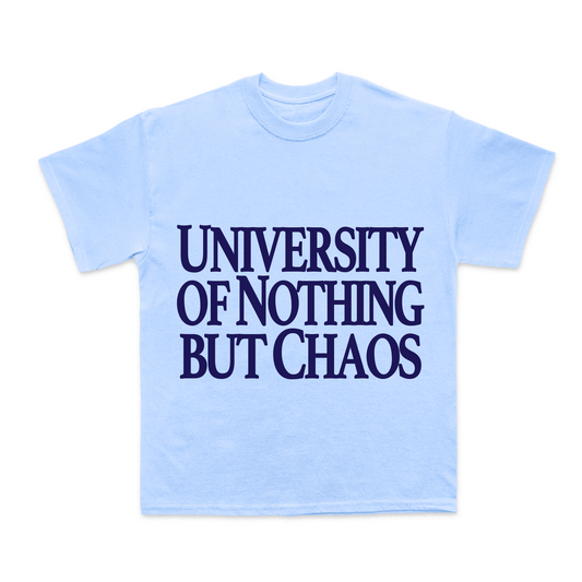 Nothing But Chaos T-Shirt - Light Blue